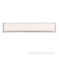 LED de vidrio de vidrio cortante de pared de pared interior LED